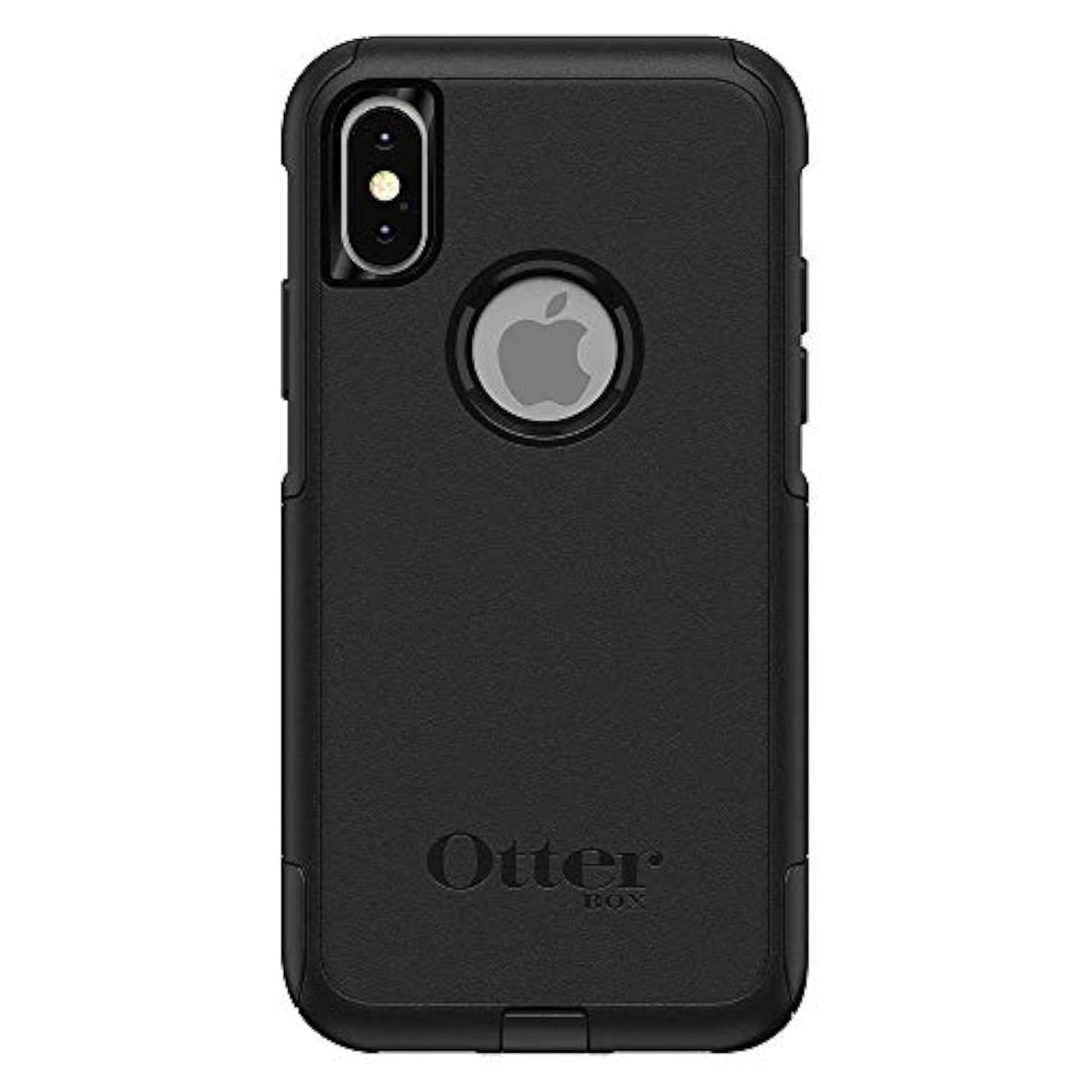 OtterBox iPhone Xs and iPhone X Commuter Series Case - Black, Slim & Tough, Pocket-Friendly, with Port Protection