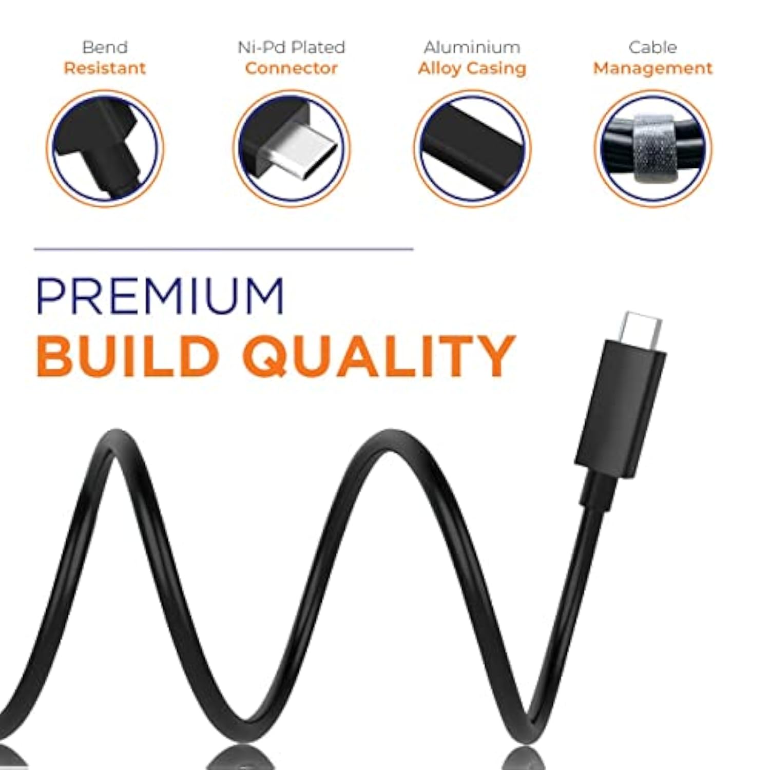 Bluetooth Headphones Charger Cable For Movssou E7,Se8, Doqaus, Hroeenoi, Kvidi