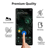 [5+2] 5 Anti-Glare(Matte) Tpu Film Screen Protector + 2 Lens Protector Compatible With Google Pixel 8 5G 2023 Easy To Install Tpu Film Screen Protector Scratch Resistant [Perfect Fit For 3D Edge