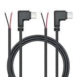 Right Angle Usb C To 2 Pin Bare Wire Open End Wire 1M/3Ft, 90 Degree Usb Type