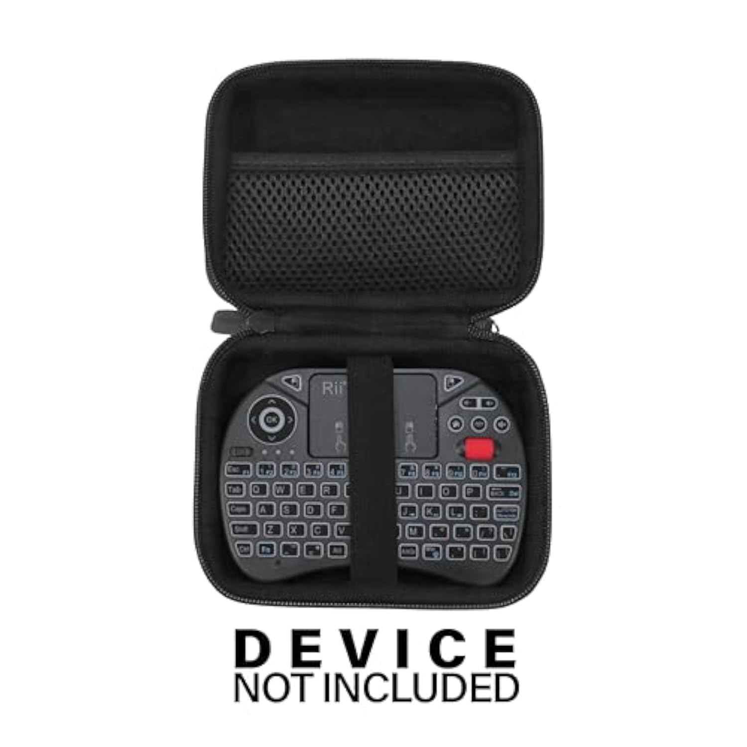 Case For Rii X8 Mini Keyboard, 2.4Ghz Portable Wireless Keyboard With Touchpad Mouse (Black)