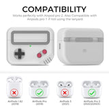 Silicone Airpods Pro 2 Case Protective Covers Skin Game-Machine Design For Airpods Pro 2022 [Support Wireless Charging] Compatible With Apple Airpods Pro 2Nd Generation