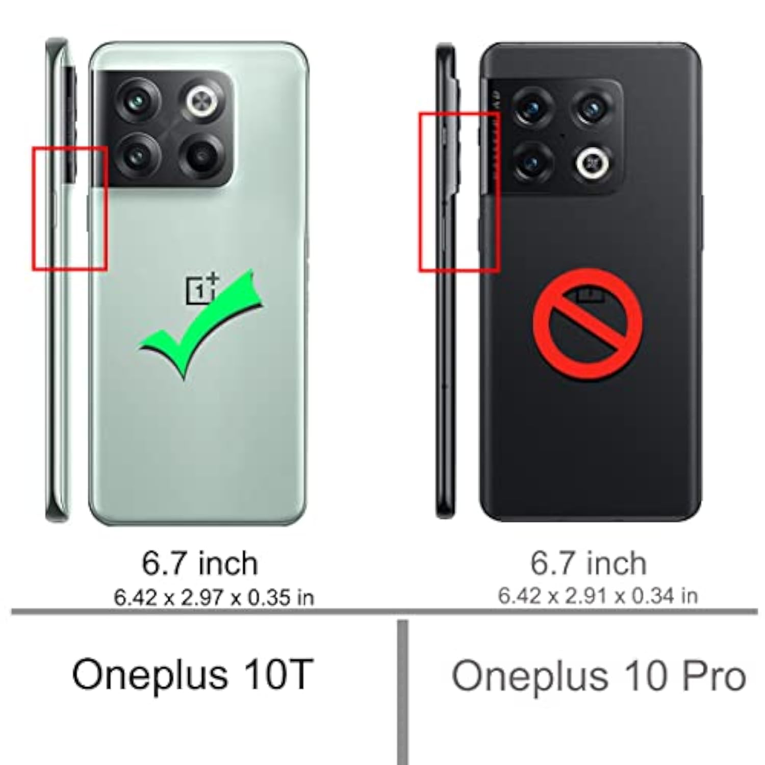 For Oneplus 10T Case,Oneplus 10T Phone Case With Screen Protector Shock-Absorption Flexible Tpu Rubber Protective Cell Phone Cover For Oneplus 10T 5G(Black)