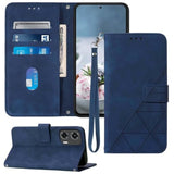 Moto G Stylus 5G 2024 Flip Wallet Case, Blue