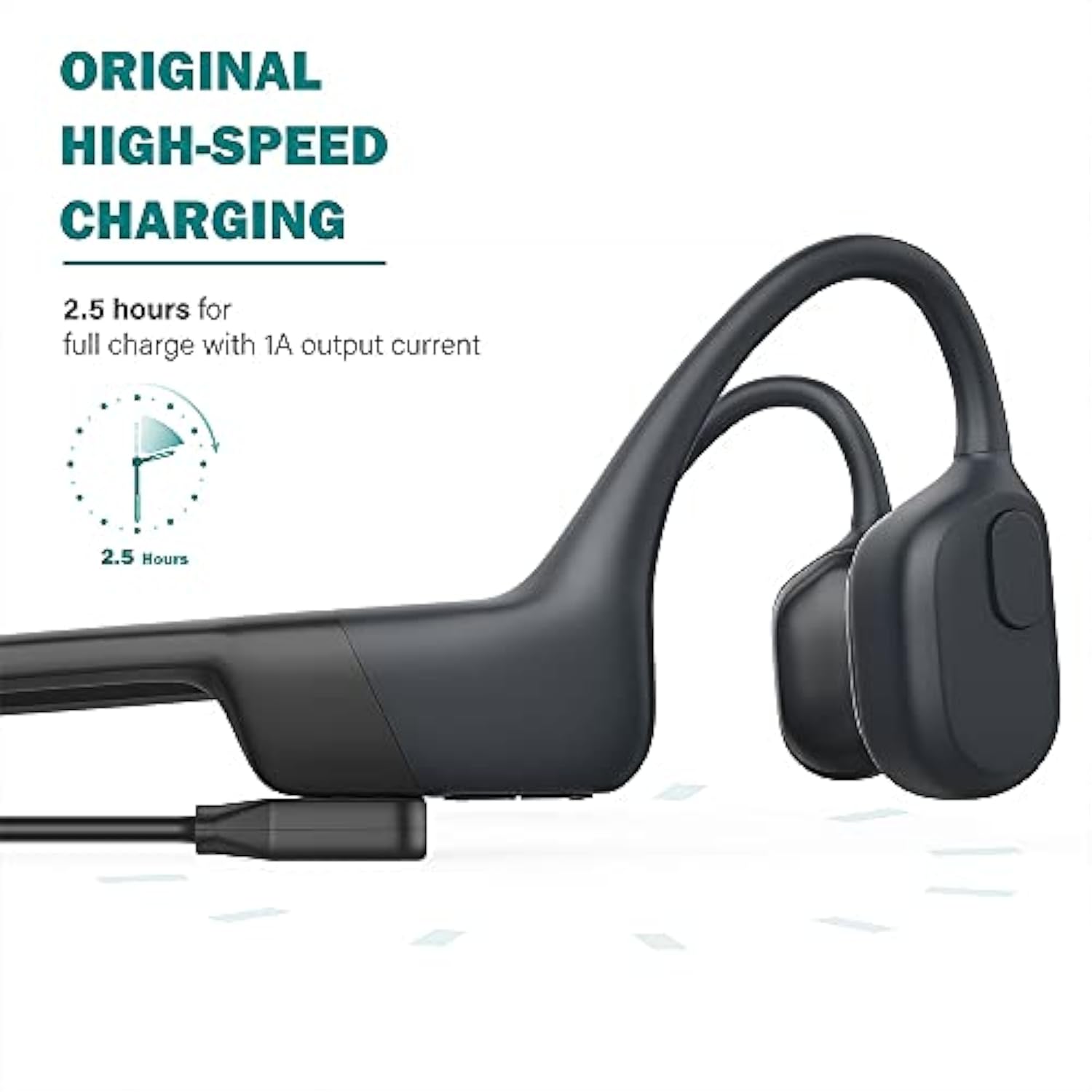 [2-Pack] Magnetic Charger Compatible With Aftershokz Aeropex, Shokz Opencomm,