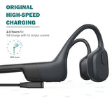 [2-Pack] Magnetic Charger Compatible With Aftershokz Aeropex, Shokz Opencomm,