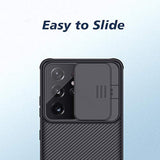 For Samsung Galaxy S21 Ultra Case With Camera Cover, Hard Pc Back & Soft Bumper, Protective & Slim Fit, Camera Protection Case For Samsung Galaxy S21 Ultra 6.8"-Black