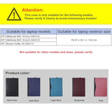 16 Inch Laptop Case Cover For Hp Elitebook 860/865 G9 G10 Sleeve & Zbook Firefly,Detachable Pu Leather Protective Shell Bag With Pen Holder (Dark Grey)