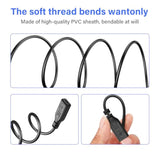 Usb C Pigtail Power Cable,2 Pack 5V Usb Type C Female To 4 Cores Bare Wire Extension Data Cable For Usb C Equipment Installed Or Replacement Repair Diy Cable?0.5M?