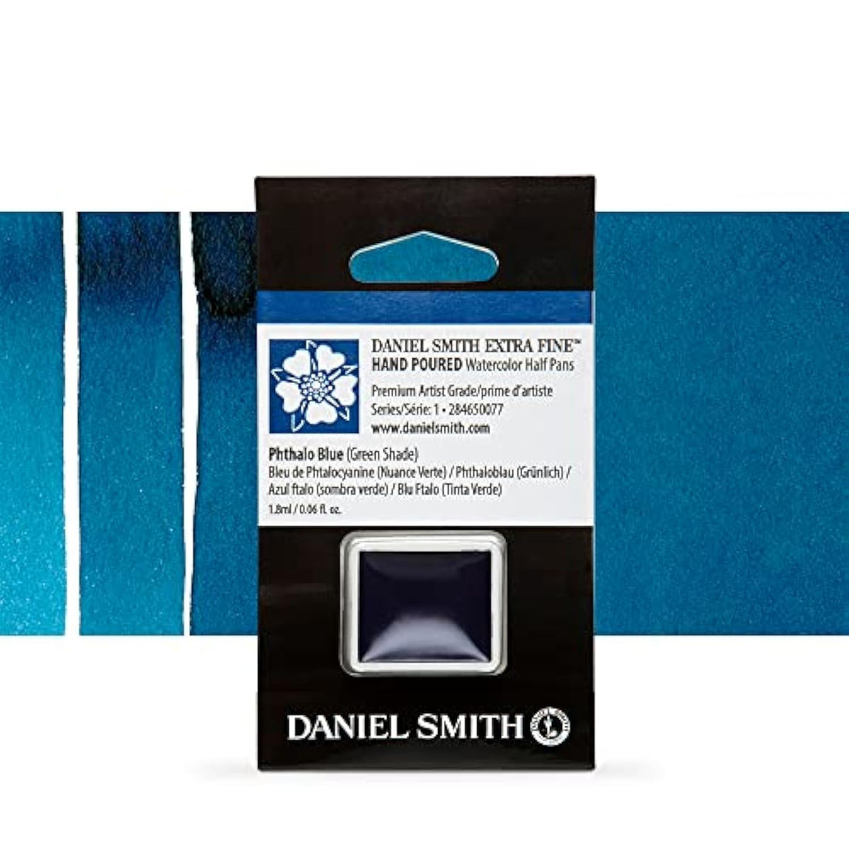 Daniel Smith Watercolour - Half Pan - Phthalo Blue (Green Shade) (Series 1) - 0077