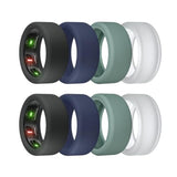 Ring Cover For Oura Ring Gen 4/ Gen 3, Anti-Scratch Elastic Silicone Case Protector For Men Women Working Out Gym