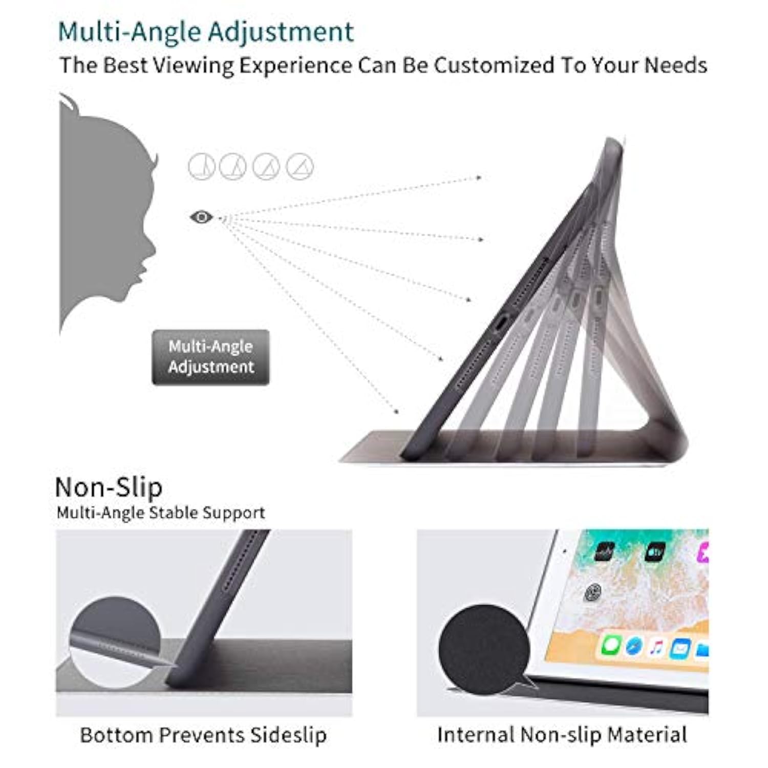 Case For All-New Fire Hd 10 Tablet (7Th/9Th Generation,2017/2019 Release),With