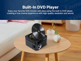 Evp-2502 120-Inch Home Theater Lcd Projector With Built-In Dvd Player