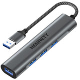 Usb Hub, 4 Port Usb 3.0 Hub, Ultra Slim Portable Data Hub Applicable For Imac