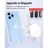 Magnetic Wireless Charging Magsafe Ring-6 Pcs,Ultra-Thin(0.4Mm) Magsafe Sticker, Compatible With Iphone 16/15/14/13 Series,Samsung Galaxy,Google Pixel Series,Magsafe Accessories-3Black&3Silver