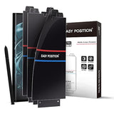 Screen Protector Film (3-Pack) For Galaxy S22 Ultra, [Matte] Anti Glare, Fingerprint Compatible Perfect Touch, Easy Installation With Guide Tool