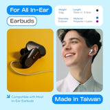 New Version Of Anti-Lost Strap For Wireless In-Ear Earbuds, Airpod Lanyard - Black (Compatible With Airpods Pro 1 2, Sony, Beats, Samsung, Bose)