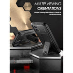 Revolution Case For Motorola Moto G Power 5G 2024 [Not Fit 2023 Version], [Slide Camera Cover], Full-Body Military Grade Shockproof Cover With Kickstand And Built-In-Screen Protector, Black