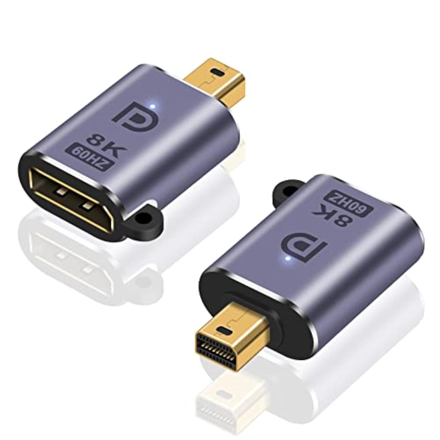 Mini Displayport To Displayport Adapter 8K, Mini Dp To Dp Adapter, 8K@60Hz Min