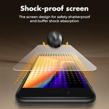Shatterproof Tempered Glass Screen Protector for iPhone SE 2022/SE 2020, iPhone 8/7 [3-Pack] [99.99% HD Clear] [Easy Installation Frame] [9H