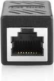 2Pcs Rj45 Coupler Connector Coupling Extension Adapter Cat6A Network Lan Ethernet Cable For Cat7/Cat6A/Cat5E Ethernet Cable Extender Adapter Female To Female