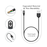 Fast Wall Charger For Shokz Charging Cable, Magnetic Usb Charger Cord Compatible For Aftershokz Aeropex As800, Shokz Openrun, Opencomm Bone Conduction Headphones (Wall Adapter+Cable)