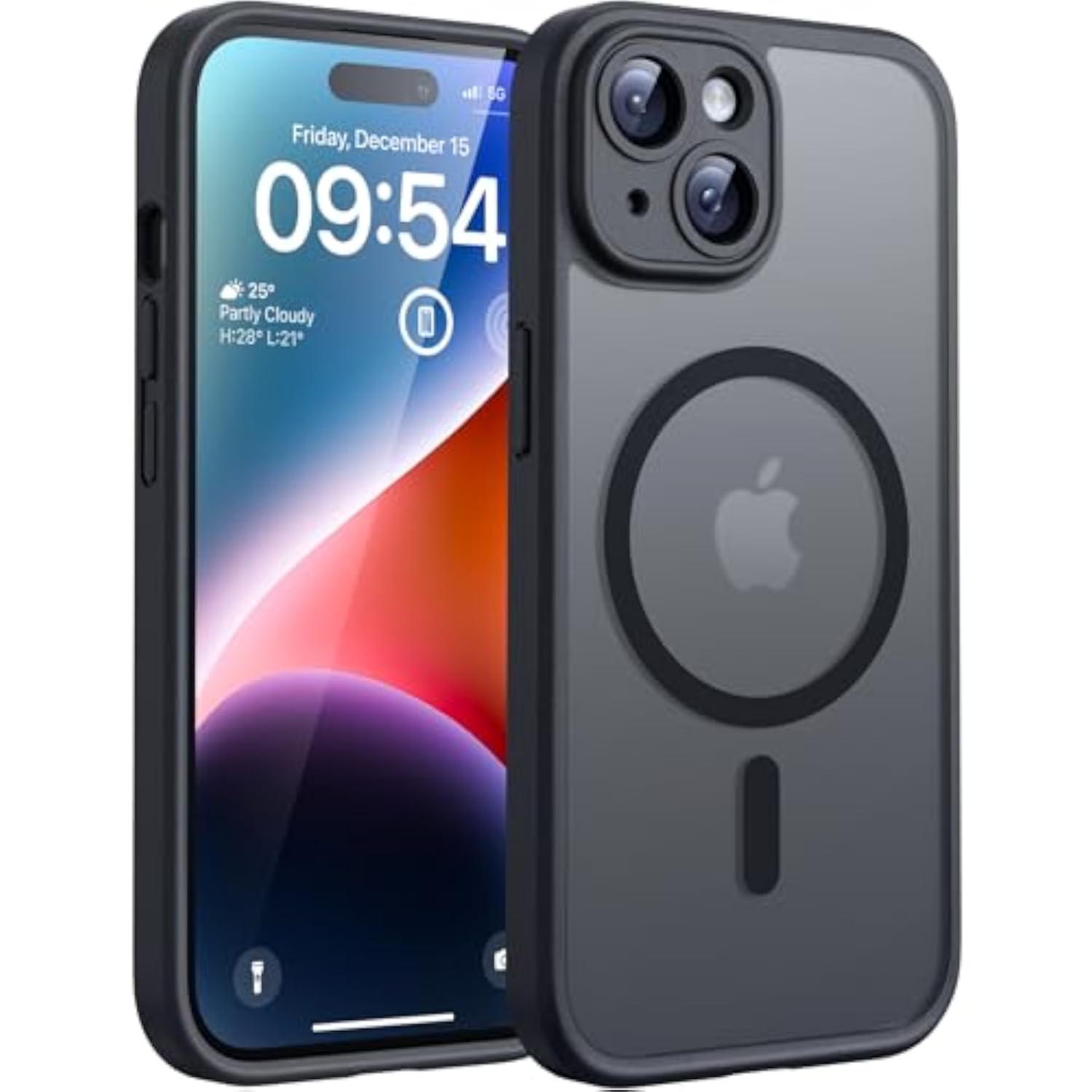 MagSafe Compatible iPhone 14 Case in Black
