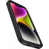 OtterBox iPhone 14, & iPhone 13 (Only) - Defender Series Case - Case Only - Screenless - Rugged & Durable - with Port Protection - Microbial Defense Protection (Black)