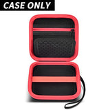 Hard Travel Router Case For Netgear Nighthawk M7 M5 M6 Pro 5G Mobile Hotspot With Wifi 6 (Mr5200, Mr5100)/ M1 Mobile Hotspot 4G Lte Router Mr1100 (Box Only)- Red Zipper