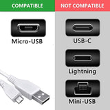 3.3Ft White Micro Usb Charger Cable Cord For Kindle 3 3Rd Gen Generation D00901, Voyage