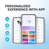 P20i Wireless Earbuds, 10mm Bass, Bluetooth 5.3, 30H, Water-Resistant, 2 Mics