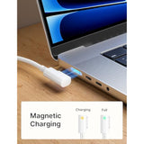 140W Usb-C To Mag Safe 3 Cable 10Ft Right Angle, Macbook Charging Cord Compati