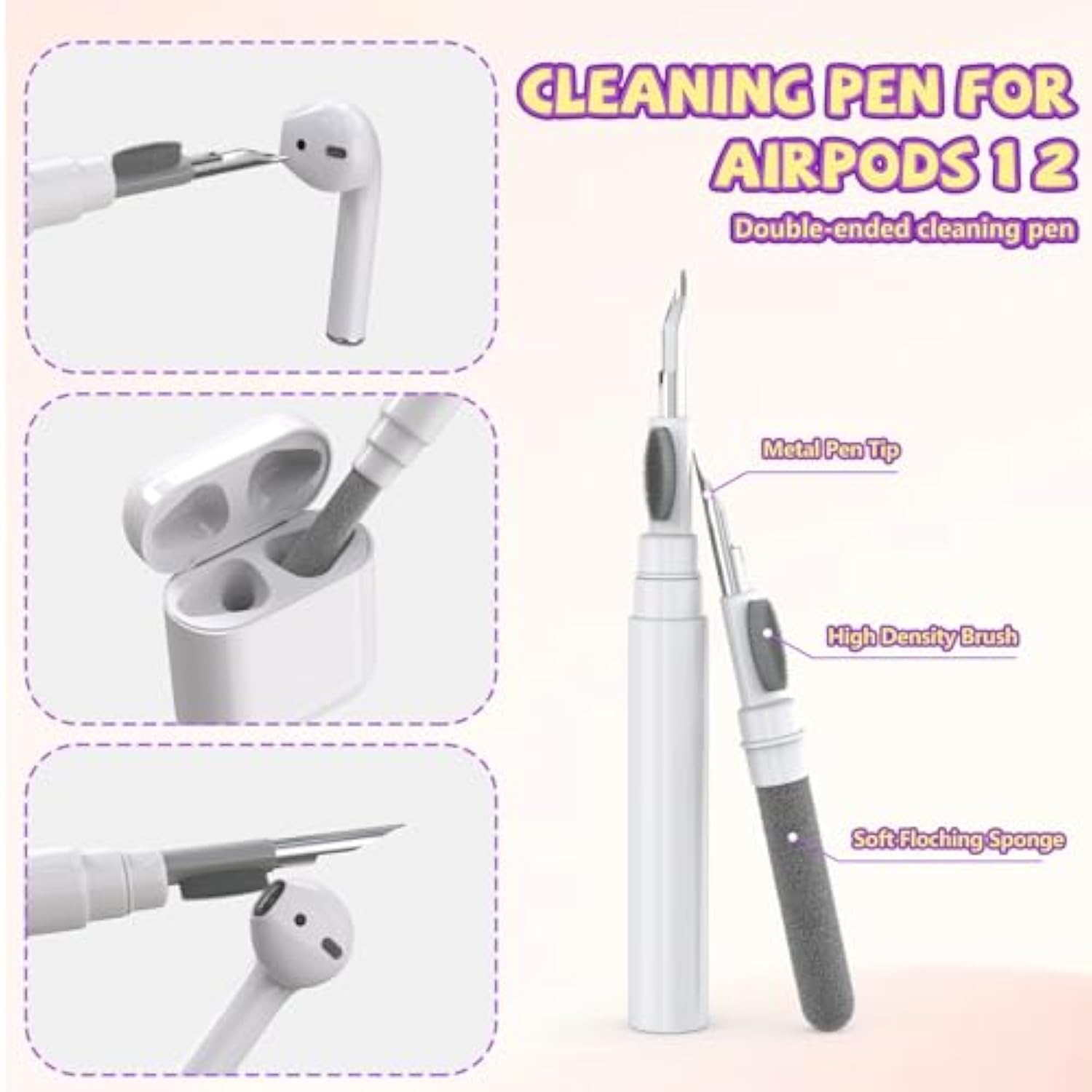 Cute Case For Airpod Case With Cleaner Kit,3D Kawaii Cartoon Food Funny Fashion Silicone Protective Cover Accessories With Keychain For Airpod Case 2Nd&1St Generation For Women Girls (Takis)