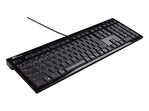 Bitferrous Bfkb113Pbk Scissor-Switch Typekeys (Pantograph Keys) Gaming Keyboard (Japanese Layout) / Smooth Typing/Full-Key Rayout / 113 Key