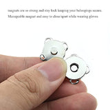 14.8Mm Length Magnetic Buttons Close Effortlessly Strong Bond Manageab
