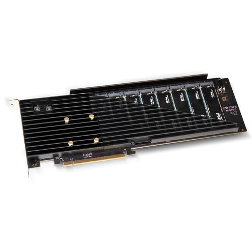 M.2 8X4 Silent Pcie 4.0 Pcie Card (Window & Linux)