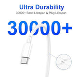 Usb C To Usb C Cable?4 Pack 10Ft [Apple Mfi Certified] 60W,Type-C Fast Charging Cable Compatible For Iphone 16/16 Pro/16 Plus/16 Pro Max/15/15 Pro/15 Plus/15 Pro Max (White)