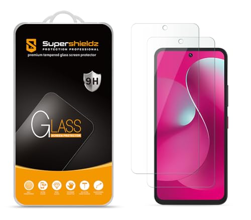 (2 Pack) Designed for T-Mobile (Revvl 8 Pro) Tempered Glass Screen Protector, Anti Scratch, Bubble Free