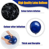 Navy Blue Balloons,106 Pcs Dark Blue Balloons Different Sizes For Wedding Graduation Birthday Party Backdrop Decorations