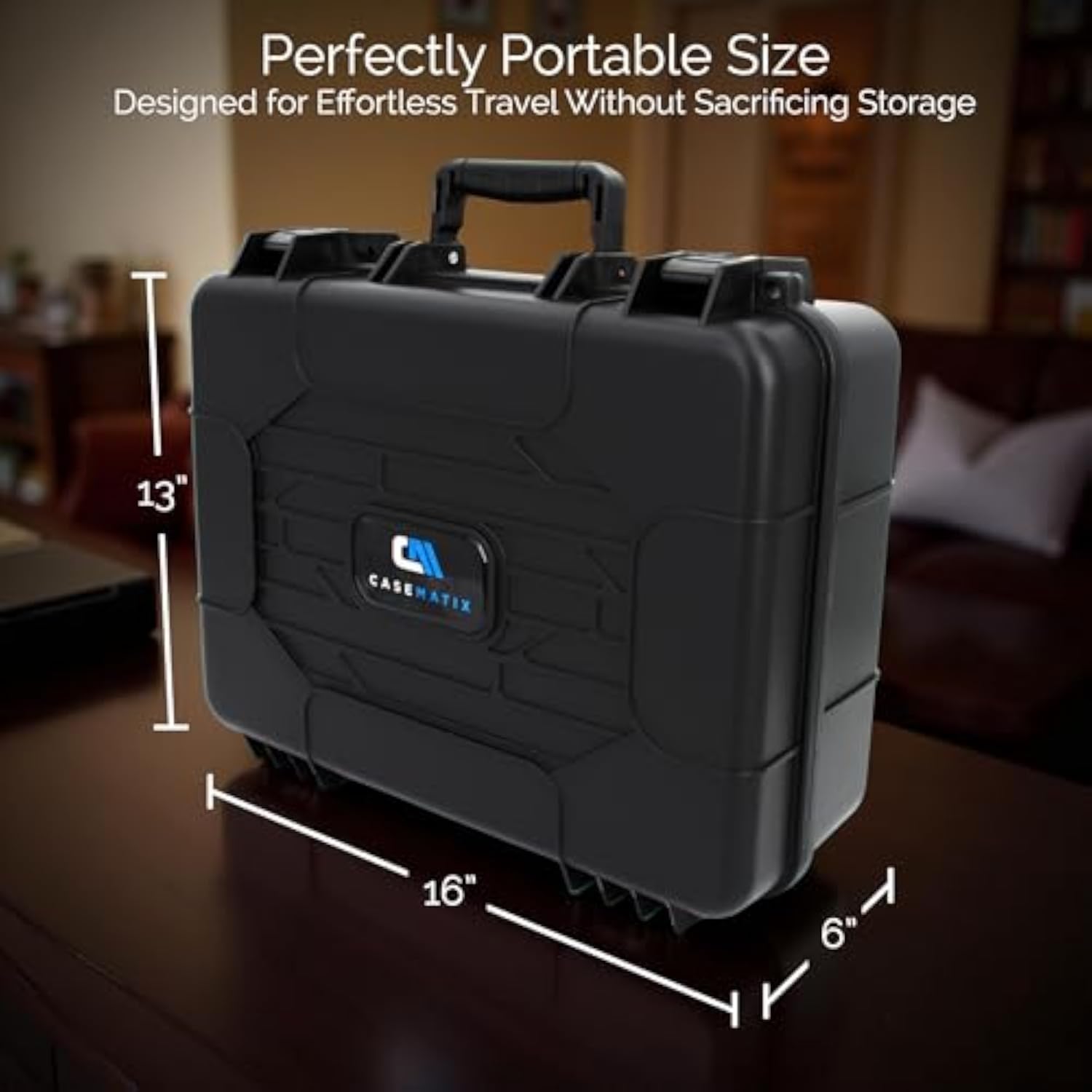 Portable Printer Case Compatible with HP Officejet 250 Wireless Mobile Printer, Ink Cartridges and Power Cable