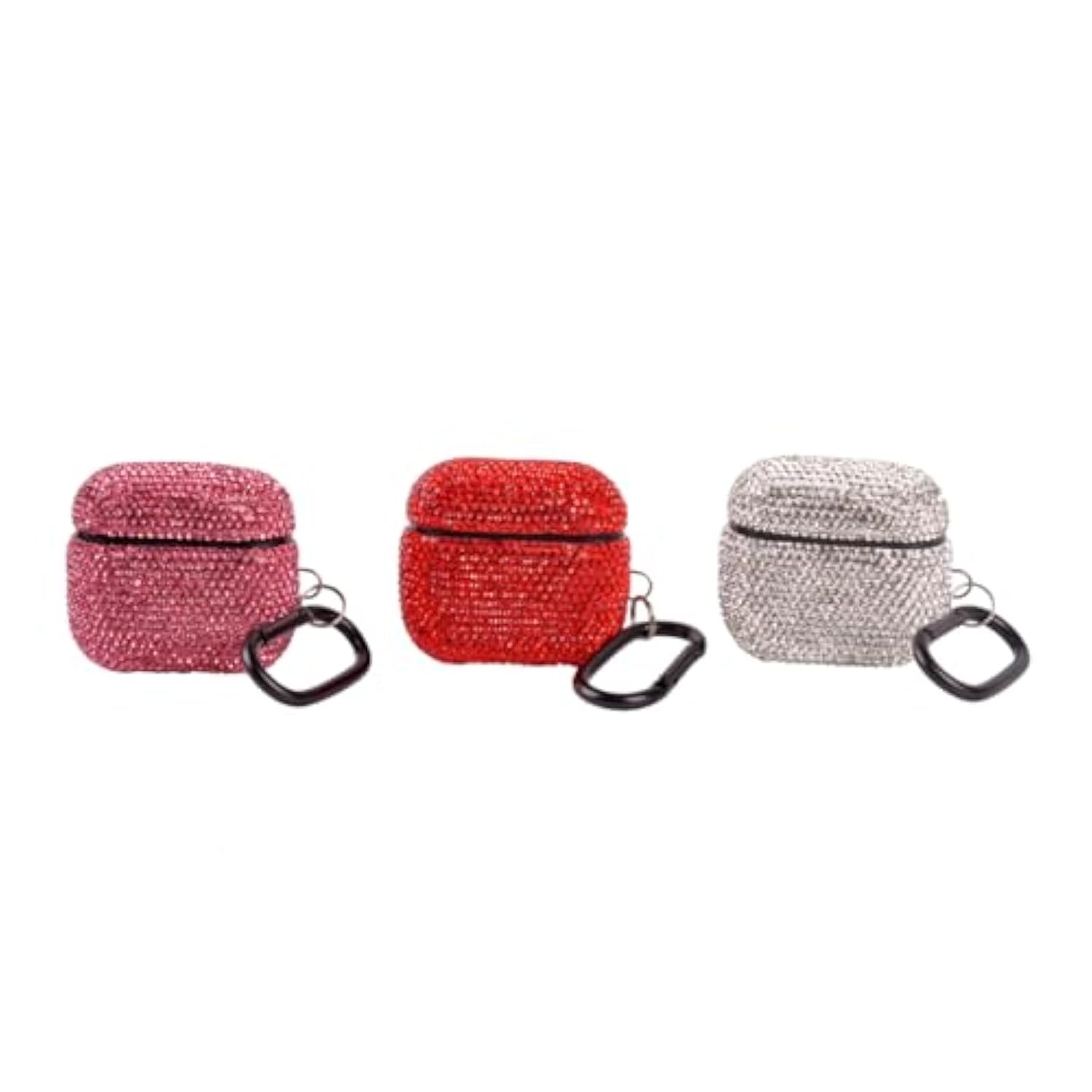 Sparkly Case Compatible With Airpods 4 Generation(2024) With Keychain,Shockproof Protective Premium Bling Rhinestone Cover Skin For Airpods 4 Charging Case (Ab For 4Rd)