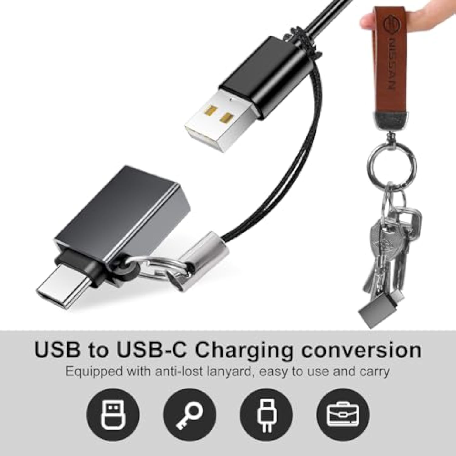 Usb C To Usb Adapter 10 Pack,Usb C To Usb A Adapter,Type C To Usb Converter,Usbc Adapters For Macbook,Imac,Ipad,Samsung Galaxy S20+,Black And Grey