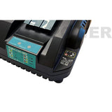 Replacement Charger For Makita Dc18Rd Dc18Rc Dc18Ra Charger 4A, Quick Charger For Makita Battery Bl1830 Bl1840 Bl1850 Bl1815 194204-5 194205-3