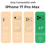 Cute Purple Flowers Phone Case for iPhone 17 Pro Max, Soft Touch TPU Anti Fingerprint Shockproof Air Cushion Bumper Cases Cover for Girls Women