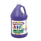 Paraben-Free Tempera Paint For Kids - 1 Gallon, Vibrant Violet. Non-Toxic And Made In The Usa, Classroom Must Haves, Bulk Arts And Crafts Supplies