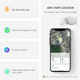 Car Tracker Gps Tracker For Vehicle,No Monthly Fee Gps Car Tracker,Real Time Gps Tracking Device With Magnetic Case,Global Coverage Location Tracker For Car,Pet,Kids,Elderly,Items-White,2Pcs