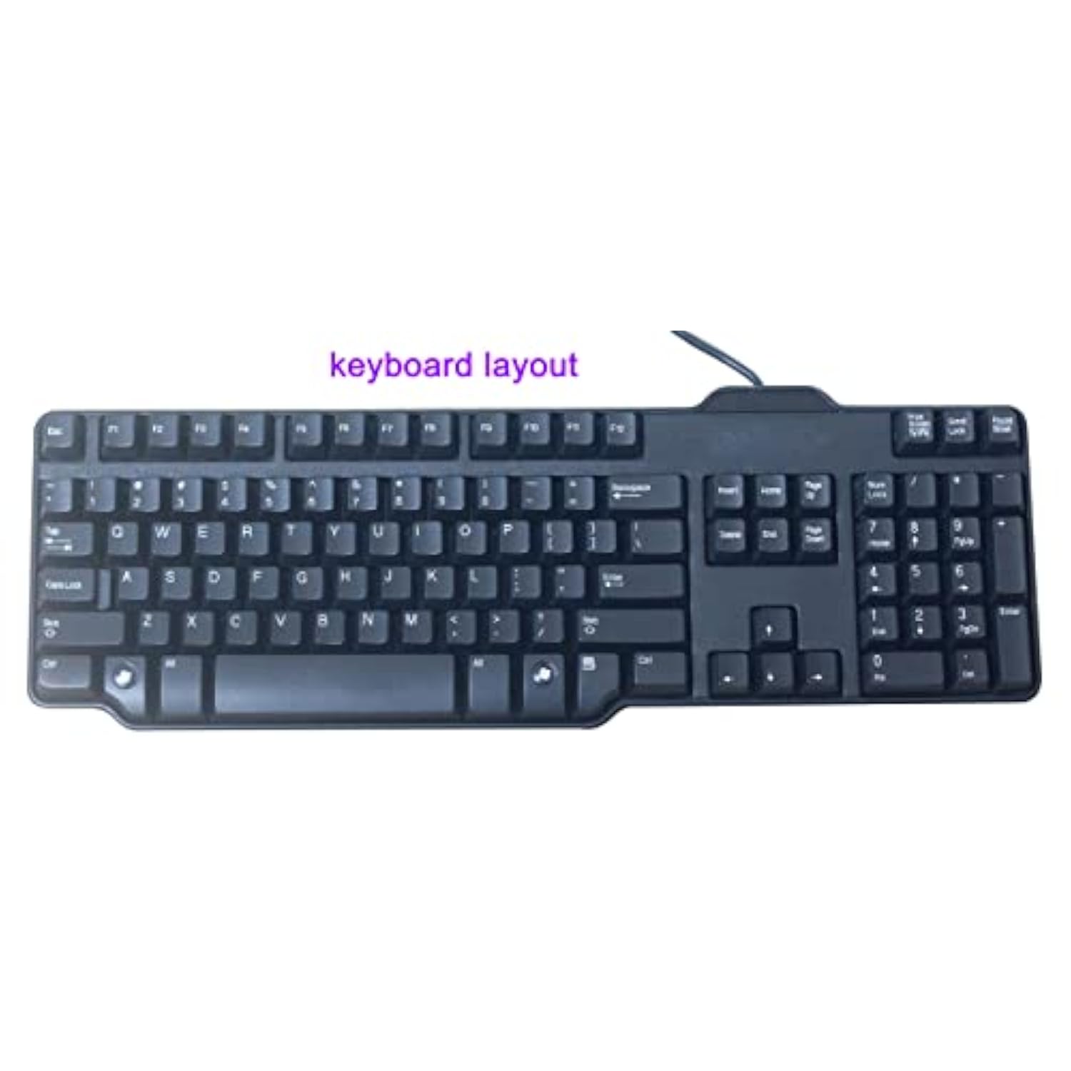 Silicone Keyboard Skin Cover Compatible For Dell Rh659 L100 Sk-8115 Sk-8135 Sk