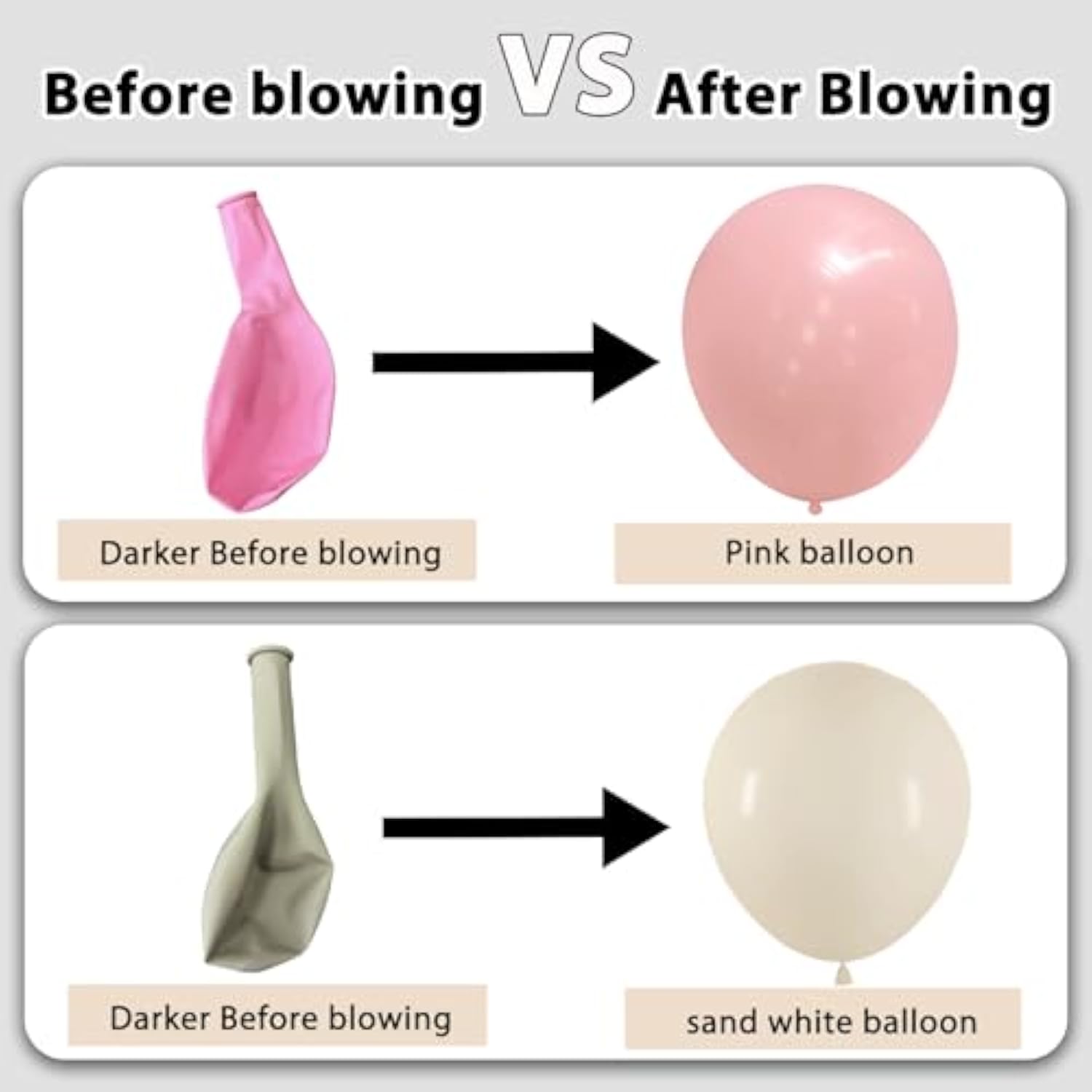 Pink Beige Balloon Garland Kit: Boho Party Decorations (144 PCS)