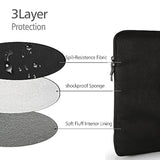 16.1-Inch Polyester Laptop Sleeve Protective Case Vertical Style With Pocket Zipper For 16.1-Inch Monitor