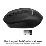 2.4Ghz Rechargeable Wireless Mouse With Adjustable Resolution (Ms-Rcwm)